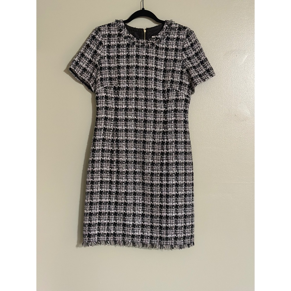 Kate Spade New York Textured Wool Tweed Sheath Dress Size 8